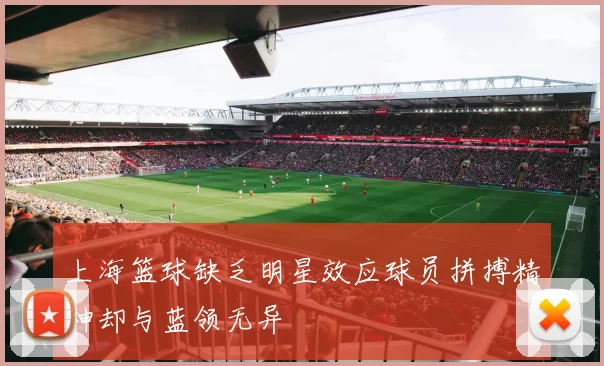 上海篮球缺乏明星效应球员拼搏精神却与蓝领无异